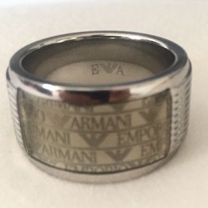 Emporio Armani- Men’s ring - size 12,5"